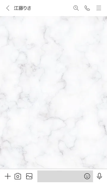 [LINE着せ替え] ～大人女子の大理石♥ホワイト7～の画像3