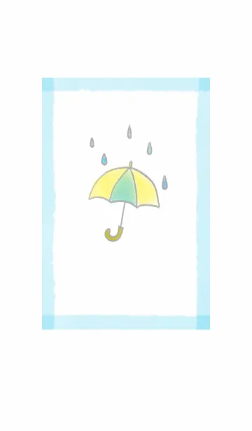 [LINE着せ替え] 雨と傘の季節の画像1