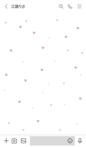 [LINE着せ替え] HEART-Pink MEKYM 19の画像3