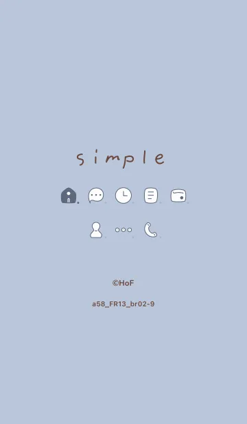 [LINE着せ替え] a58.13_ホワイトアッシュ ブラウン2-9の画像1