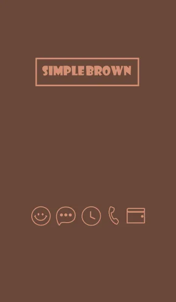 [LINE着せ替え] Love Brown Theme Vr.9 (JP)の画像1