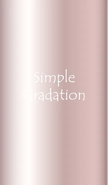 [LINE着せ替え] Simple Gradation -GlossyPink 12-の画像1