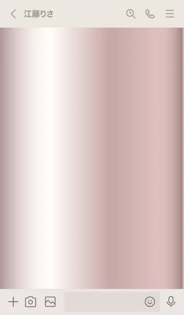 [LINE着せ替え] Simple Gradation -GlossyPink 12-の画像3