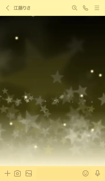 [LINE着せ替え] スター YEL 02.1の画像3