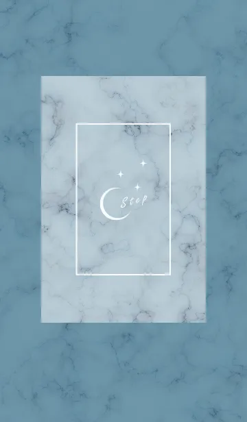 [LINE着せ替え] ～大人女子の大理石♥ブルー8～の画像1