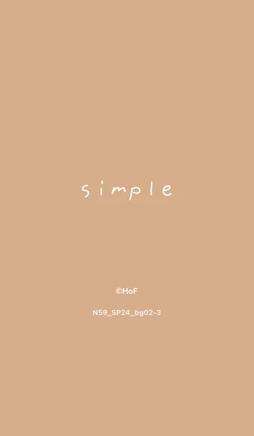 [LINE着せ替え] N59.24_ベージュ2-3の画像1