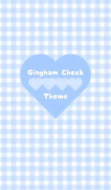 [LINE着せ替え] Gingham Check Theme ♡ -2021- 43の画像1