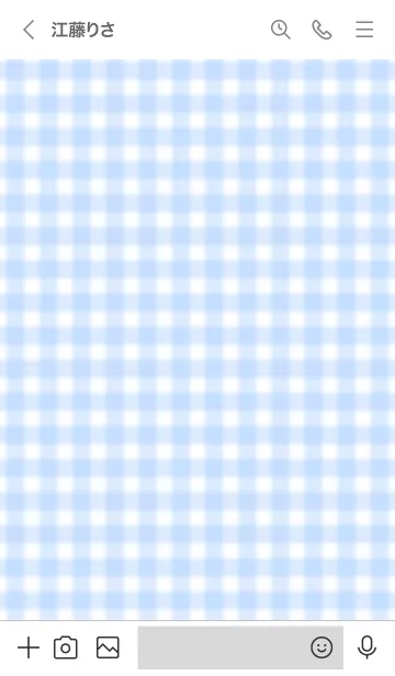 [LINE着せ替え] Gingham Check Theme ♡ -2021- 43の画像3