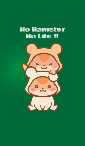 [LINE着せ替え] No Hamster No Life 2021 vol.2の画像1