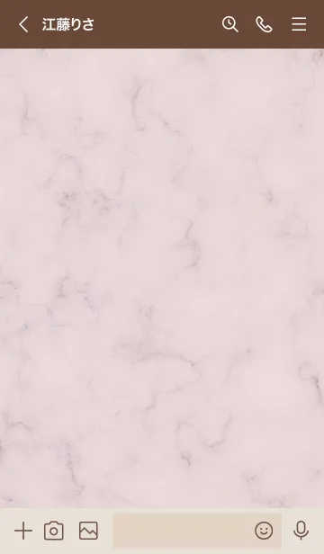 [LINE着せ替え] ～大人女子の大理石♥ピンク13～の画像3