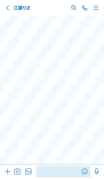 [LINE着せ替え] 大人可愛いスマイル王冠＊ブルー2の画像3