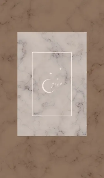 [LINE着せ替え] ～大人女子の大理石♥ブラウン11～の画像1