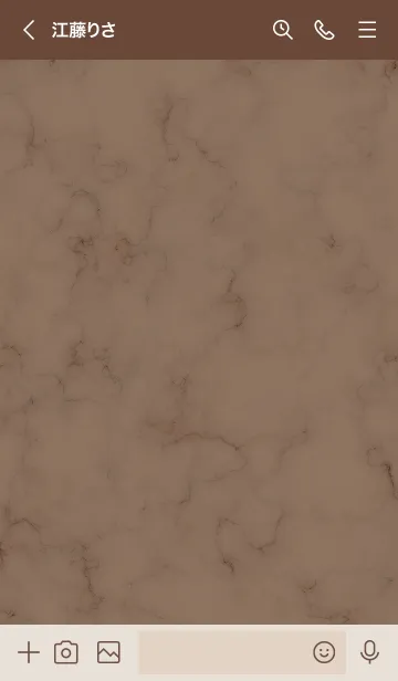[LINE着せ替え] ～大人女子の大理石♥ブラウン11～の画像3