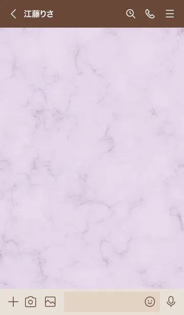 [LINE着せ替え] ～大人女子の大理石♥パープル25～の画像3