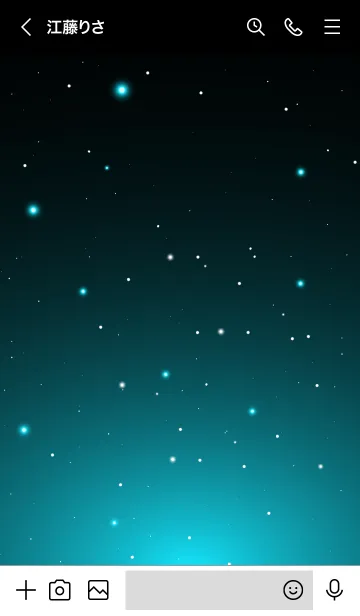 [LINE着せ替え] STARRY SKY -STAR-の画像3