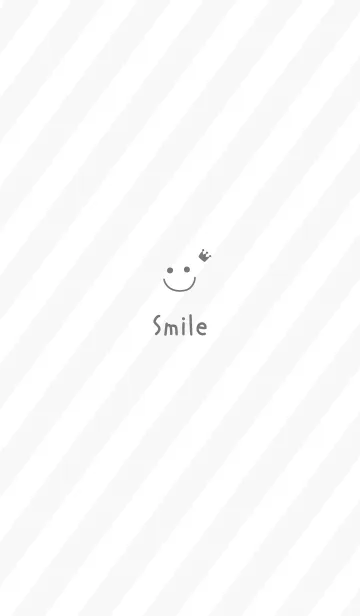 [LINE着せ替え] 大人可愛いスマイル王冠＊ホワイト2の画像1