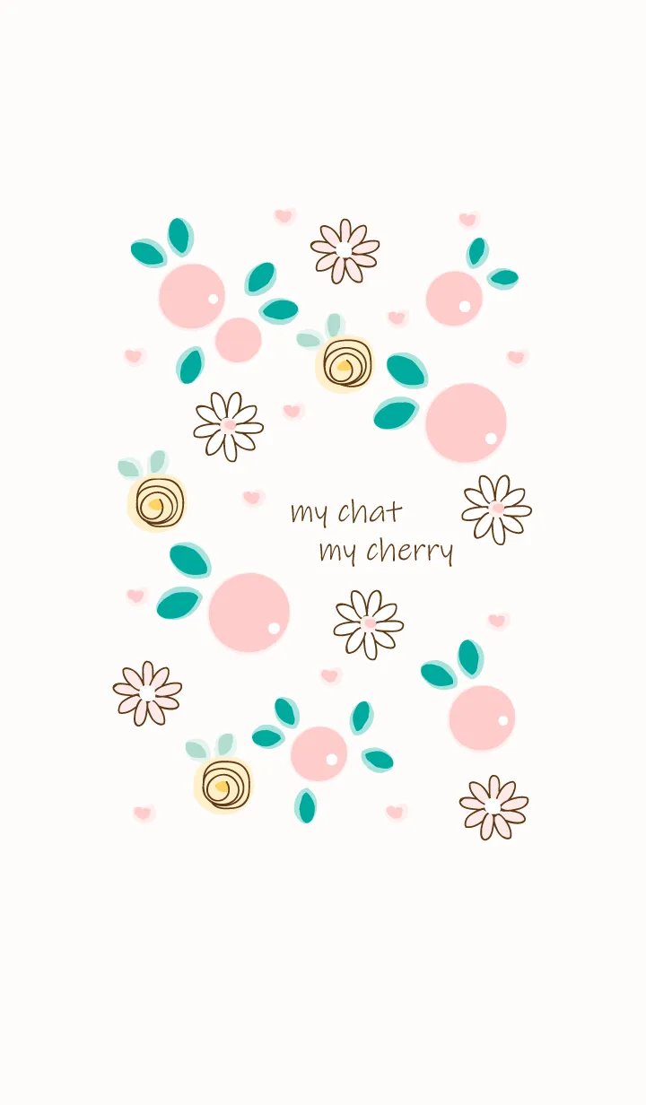 [LINE着せ替え] Pink cherry 9 :)の画像1