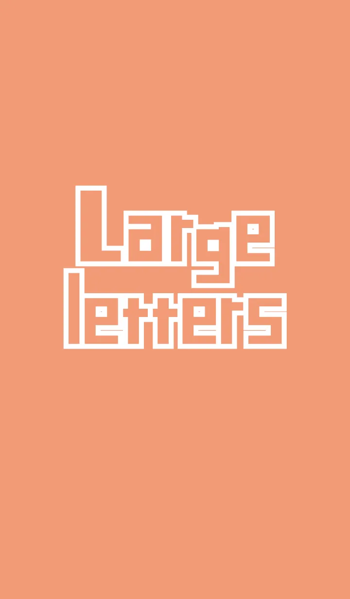 [LINE着せ替え] でかもじ〜英語〜の画像1