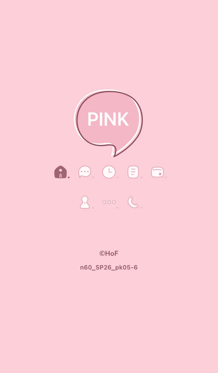 [LINE着せ替え] n60_26_ピンク5-6の画像1