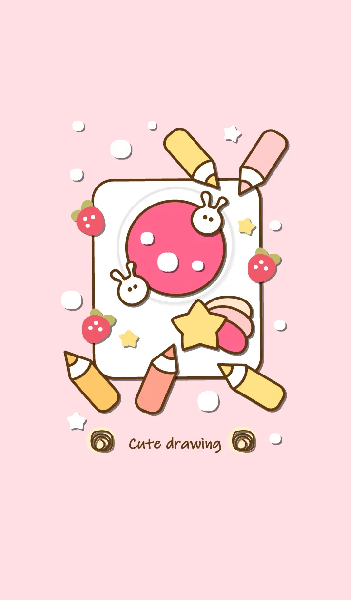 [LINE着せ替え] Cute Planet drawing 2 :)の画像1