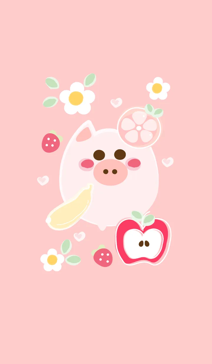 [LINE着せ替え] baby pig 142の画像1