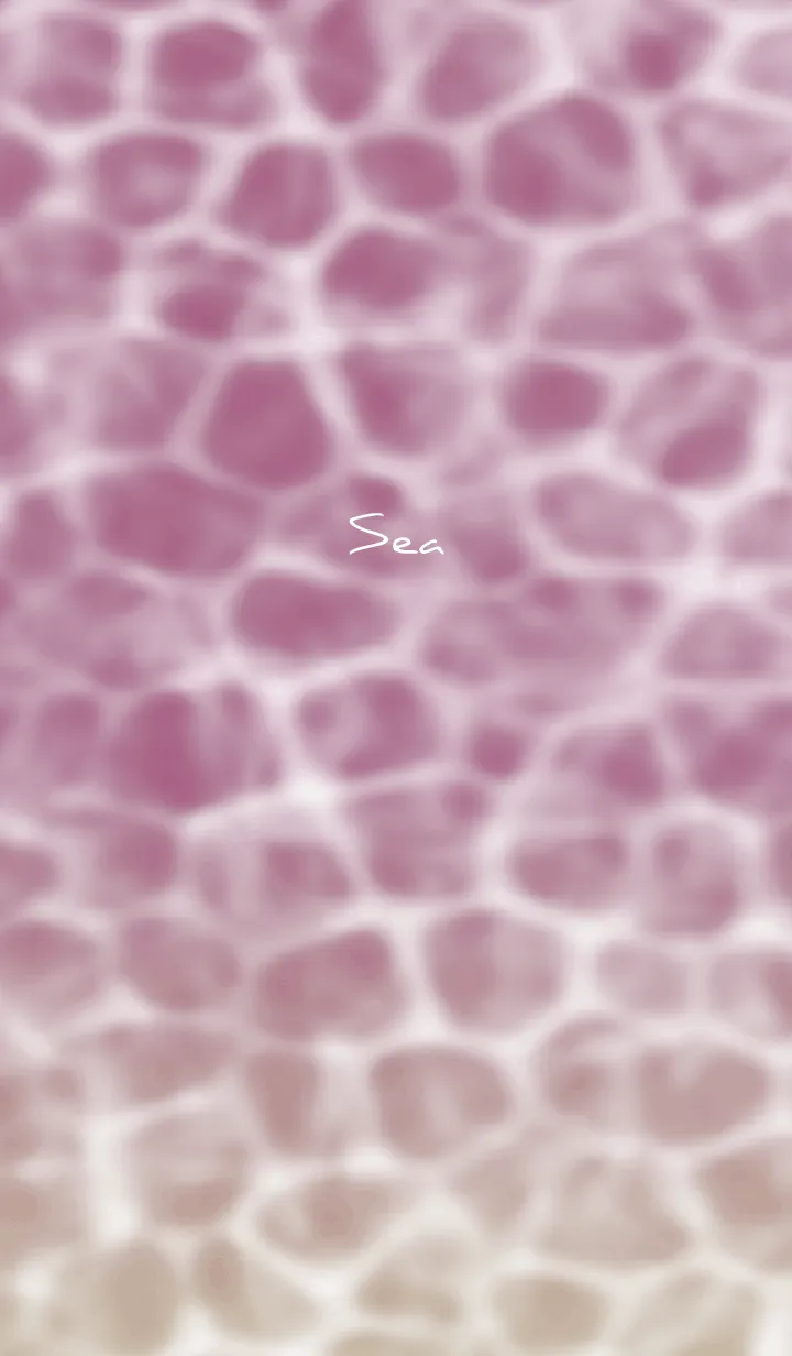 [LINE着せ替え] ブラックとピンク : カラフルな海の画像1