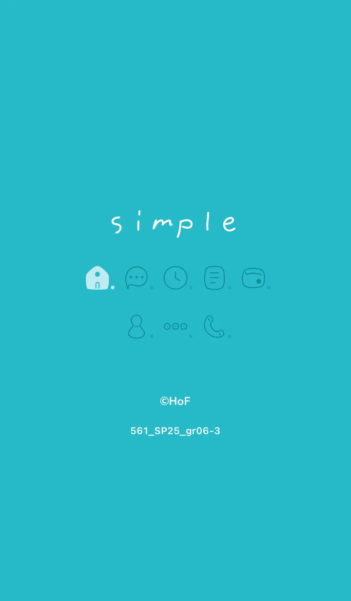 [LINE着せ替え] 561.25_グリーン6-3の画像1