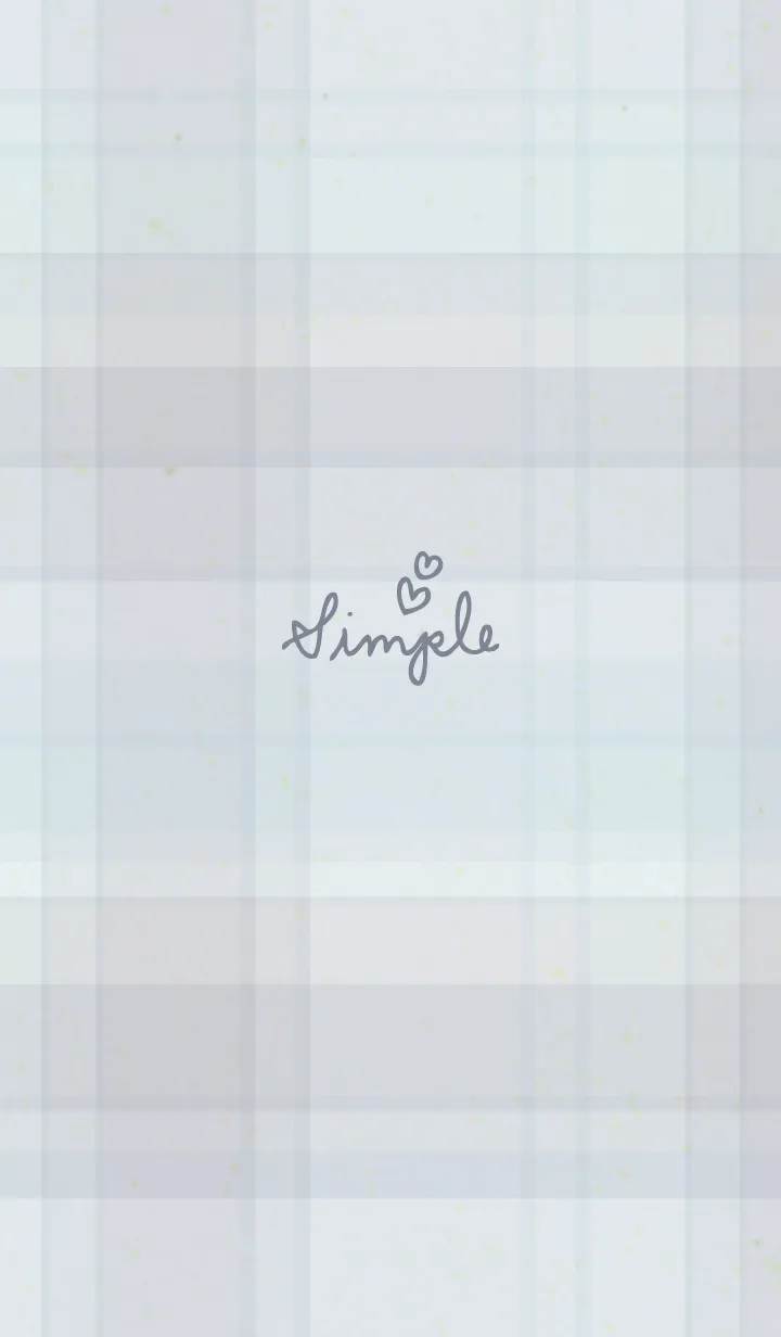 [LINE着せ替え] チェック くすみ ブルー2の画像1