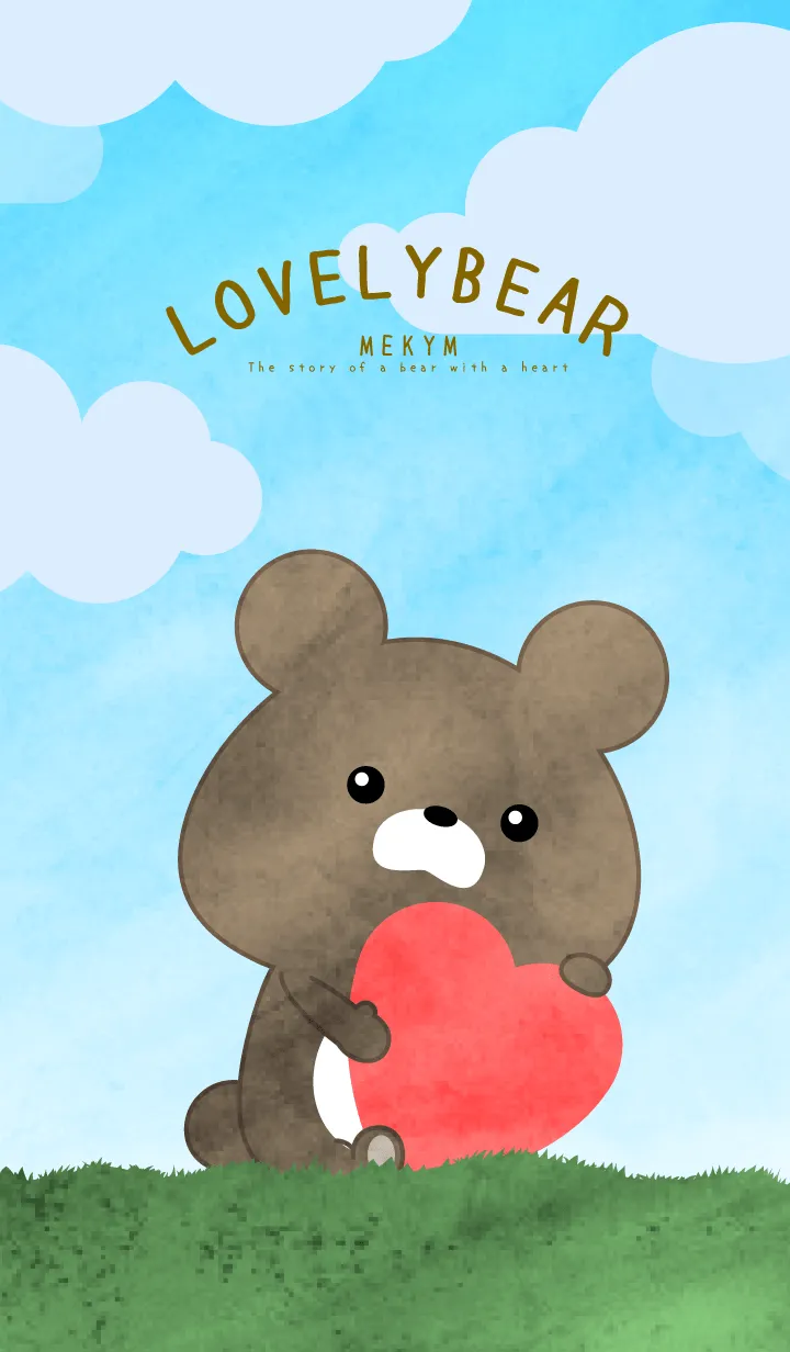 [LINE着せ替え] LOVELY BEAR -MEKYM- 13の画像1