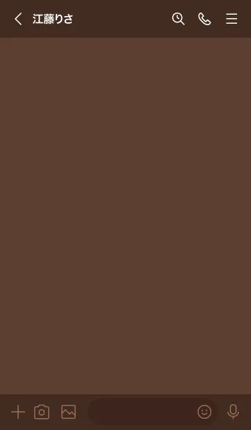 [LINE着せ替え] a60.25_ブラウン1-6の画像3