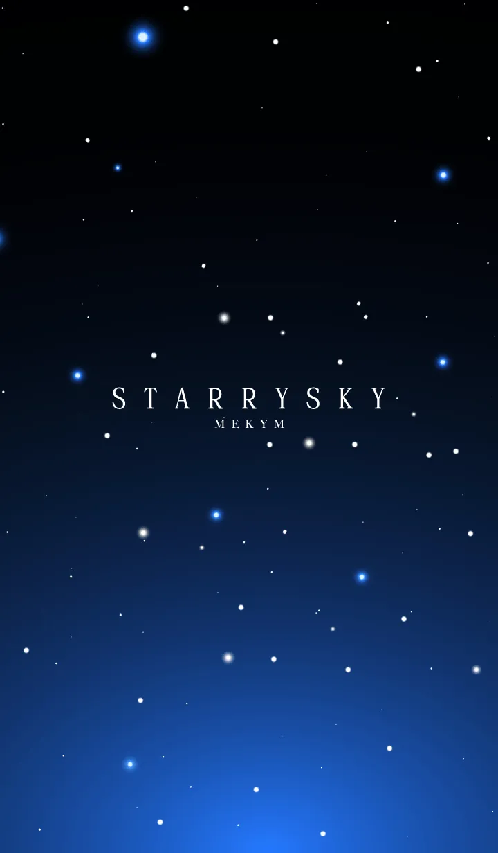 [LINE着せ替え] STARRY SKY -STAR- 2の画像1