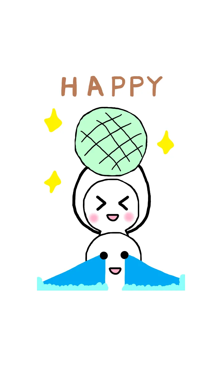 [LINE着せ替え] なんともいえない人間 着せ替えの画像1