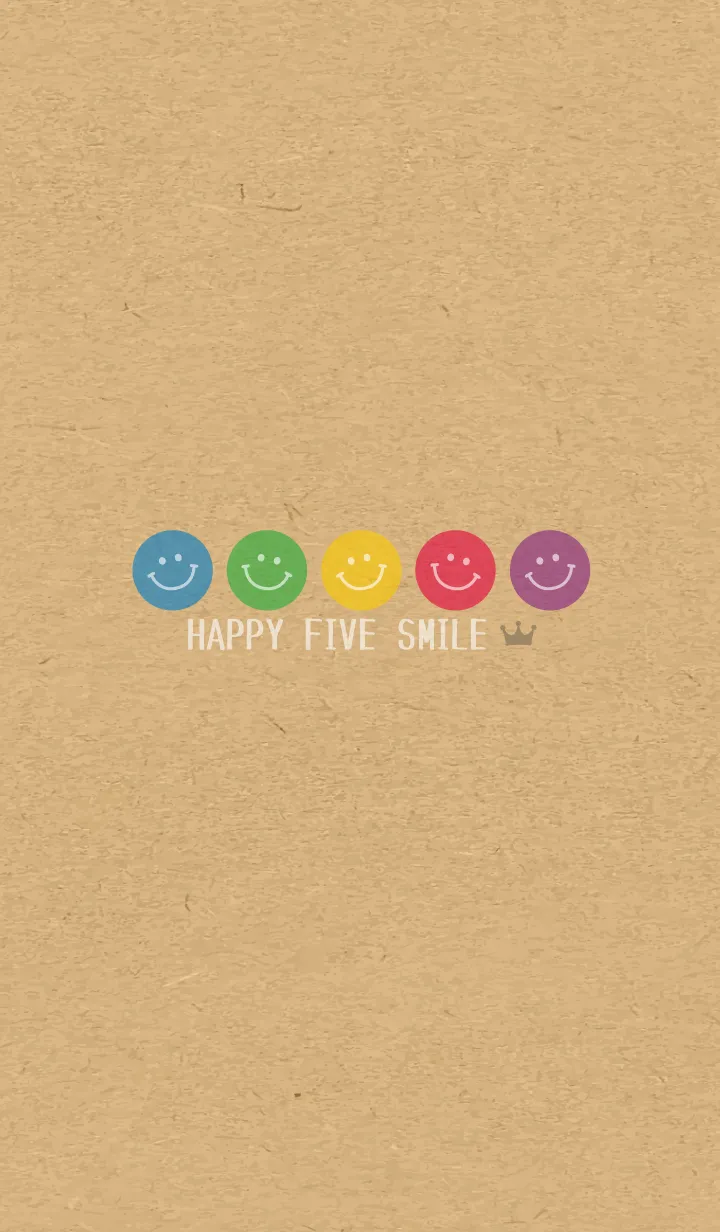 [LINE着せ替え] HAPPY FIVE SMILE.CROWN 18の画像1