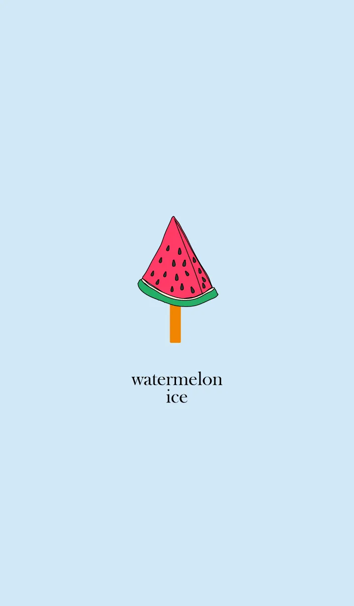 [LINE着せ替え] watermelon ice 2の画像1