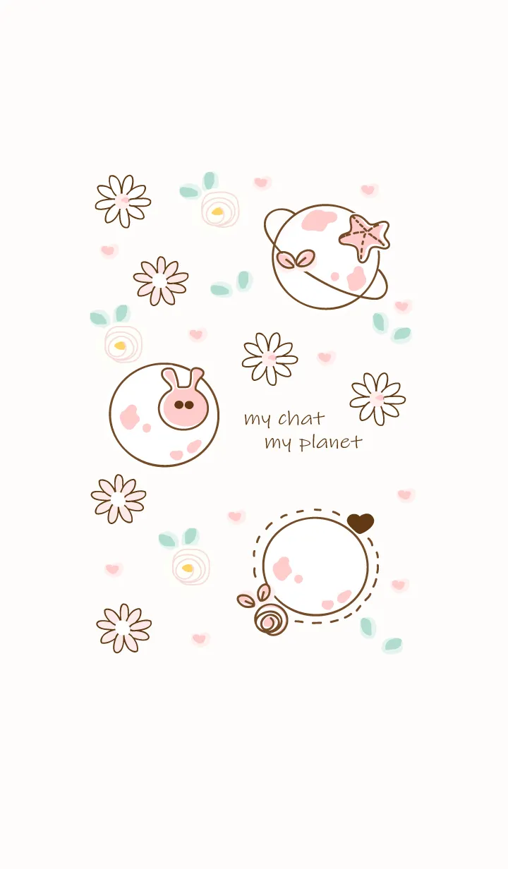 [LINE着せ替え] My chat my planet 60の画像1