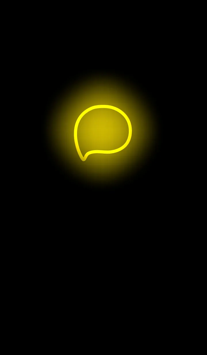 [LINE着せ替え] Corn Yellow Neon Theme Ver.8 (JP)の画像1