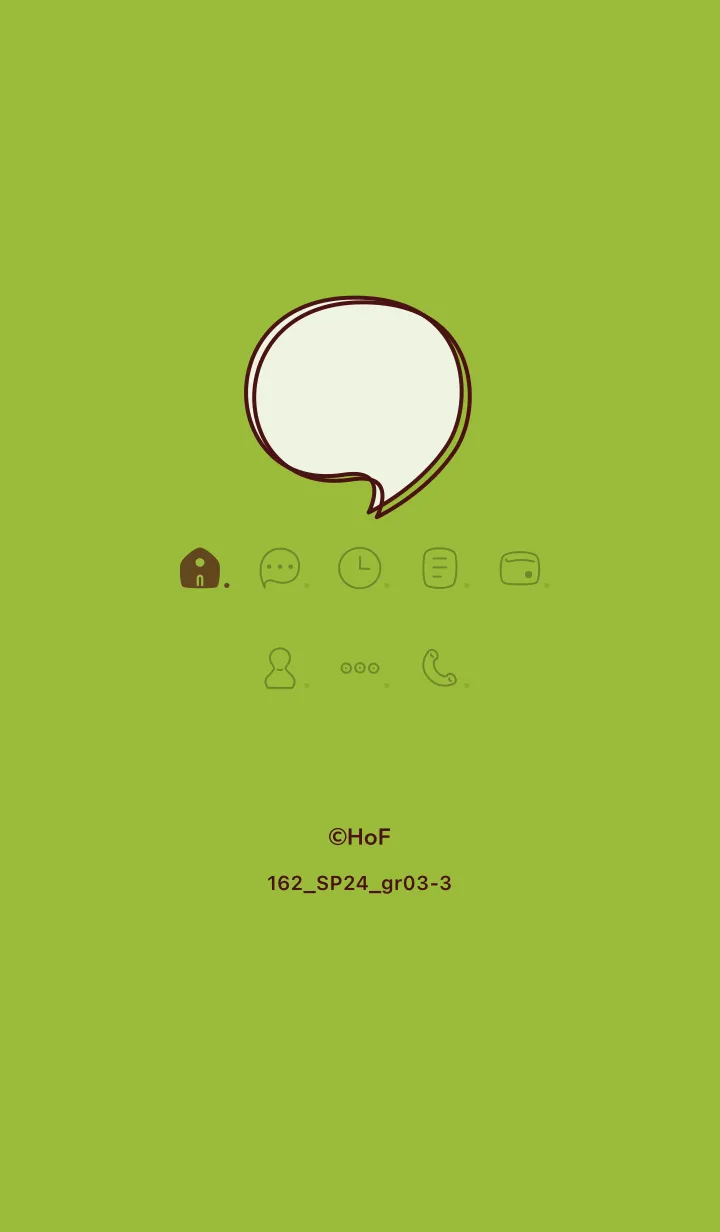 [LINE着せ替え] 162.24_グリーン3-3の画像1