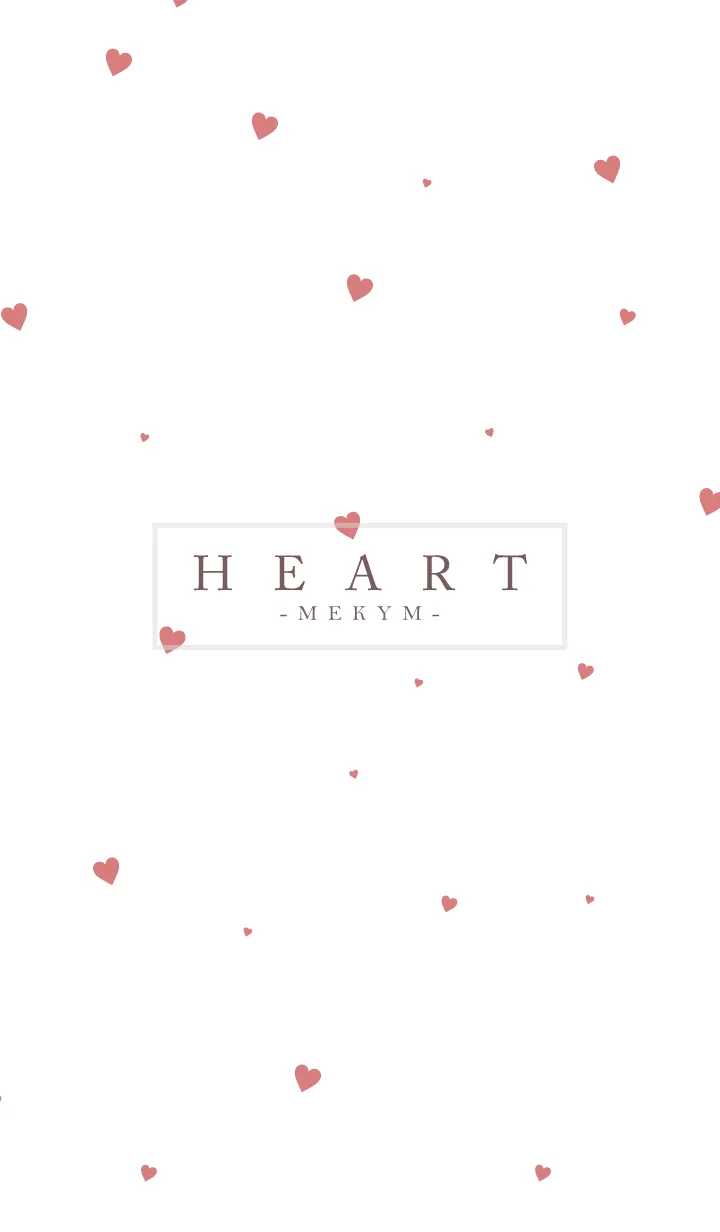 HEART-Red MEKYM 20の着せ替えメイン画像