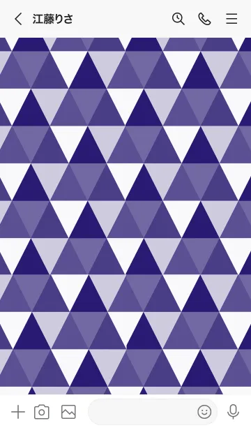 [LINE着せ替え] ザ トライアングル 055の画像3