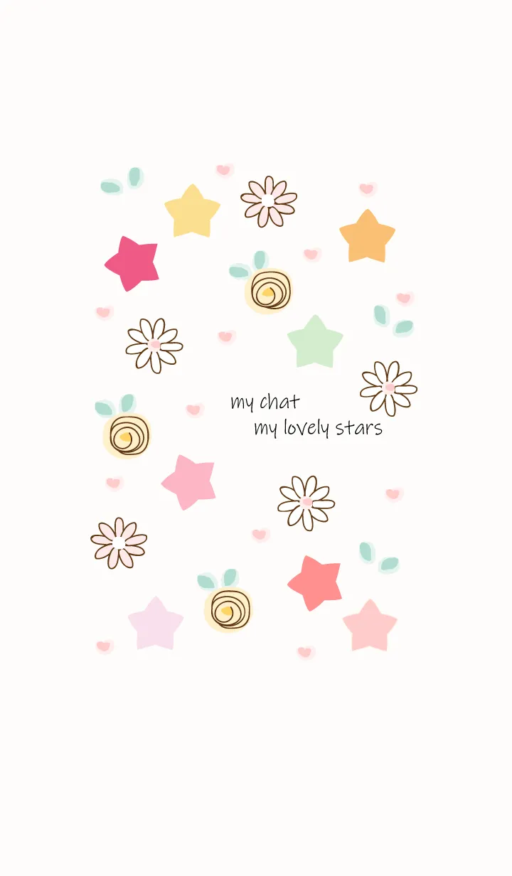 [LINE着せ替え] mini stars 15 :)の画像1