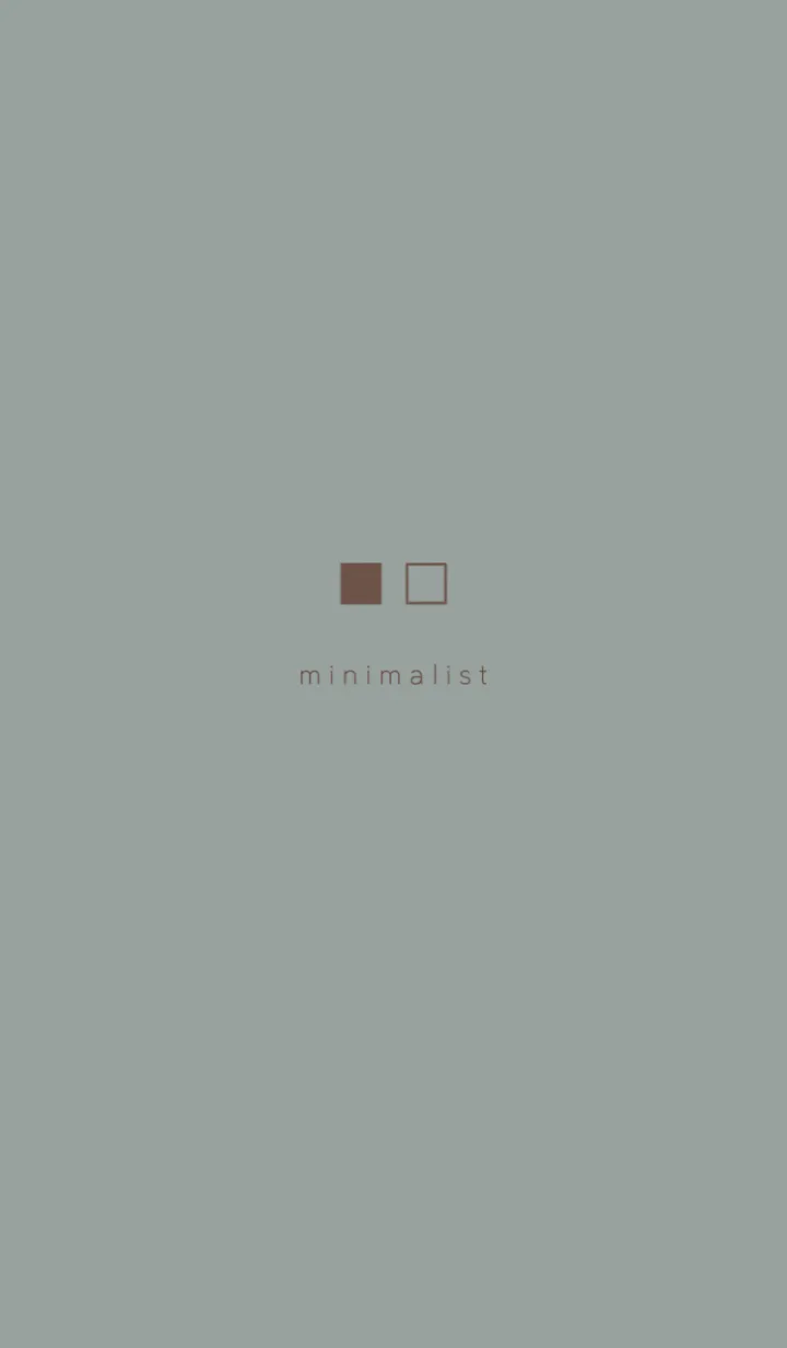 Minimalist Square #オリーブグリーンの着せ替えメイン画像
