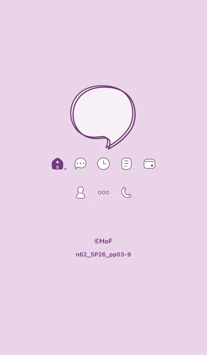 [LINE着せ替え] n62.26_パープル3-9の画像1