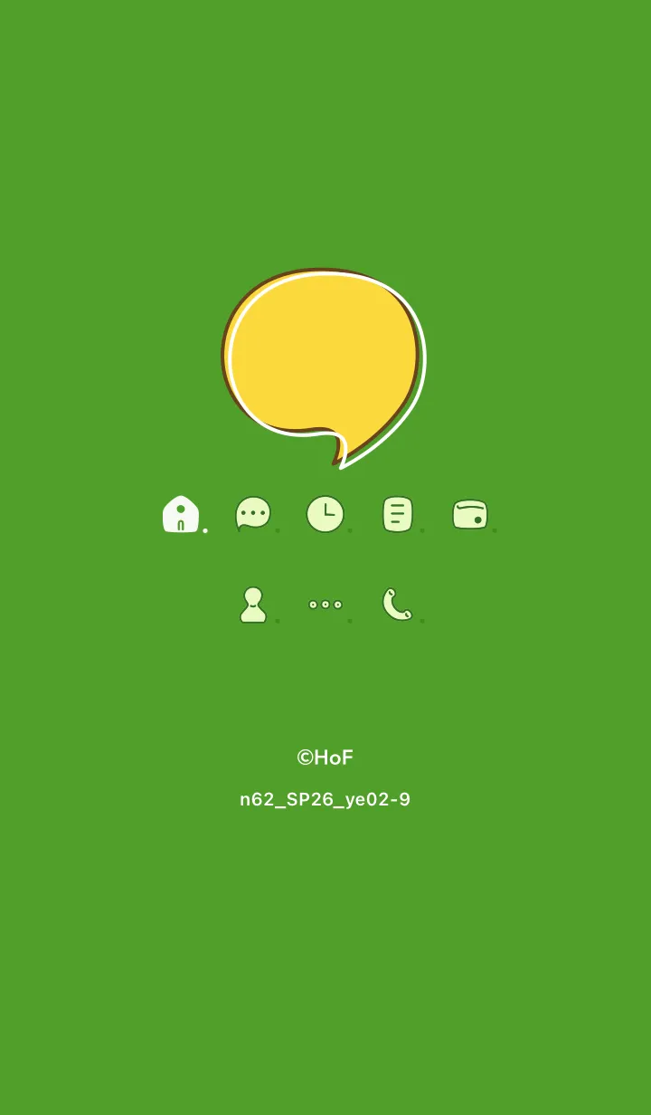 [LINE着せ替え] n62.26_イエロー2-9の画像1