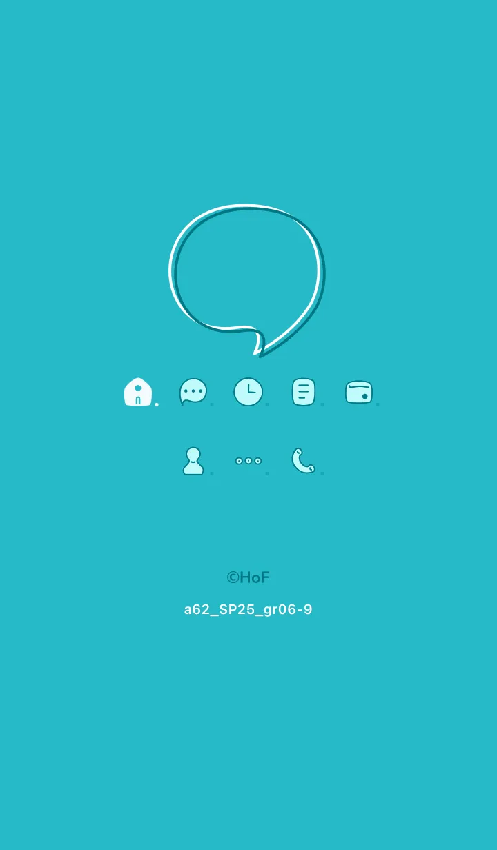 [LINE着せ替え] a62.25_グリーン6-9の画像1