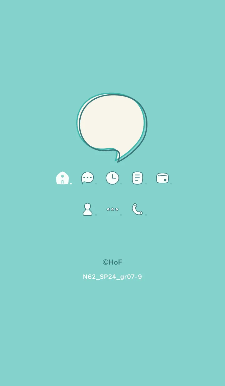 [LINE着せ替え] N62.24_グリーン7-9の画像1