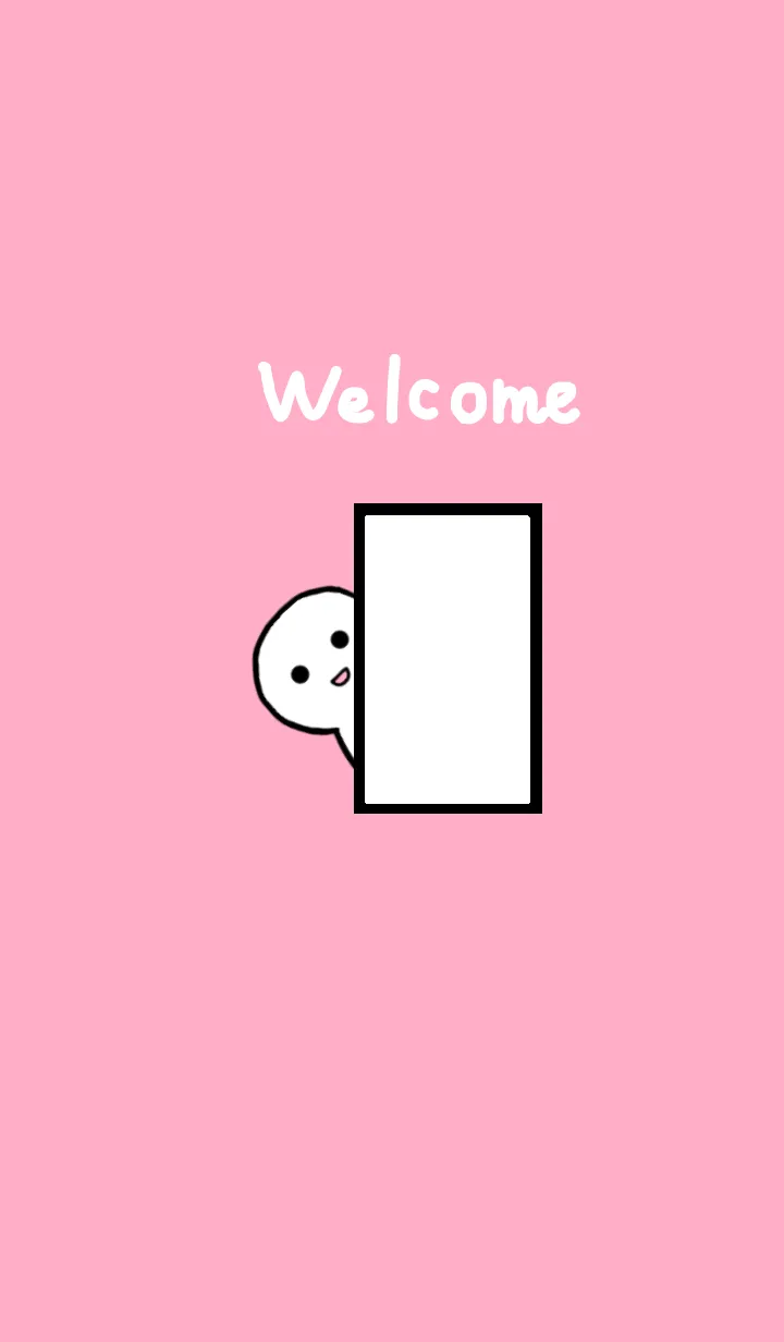 [LINE着せ替え] なんともいえない人間2 ピンクの画像1