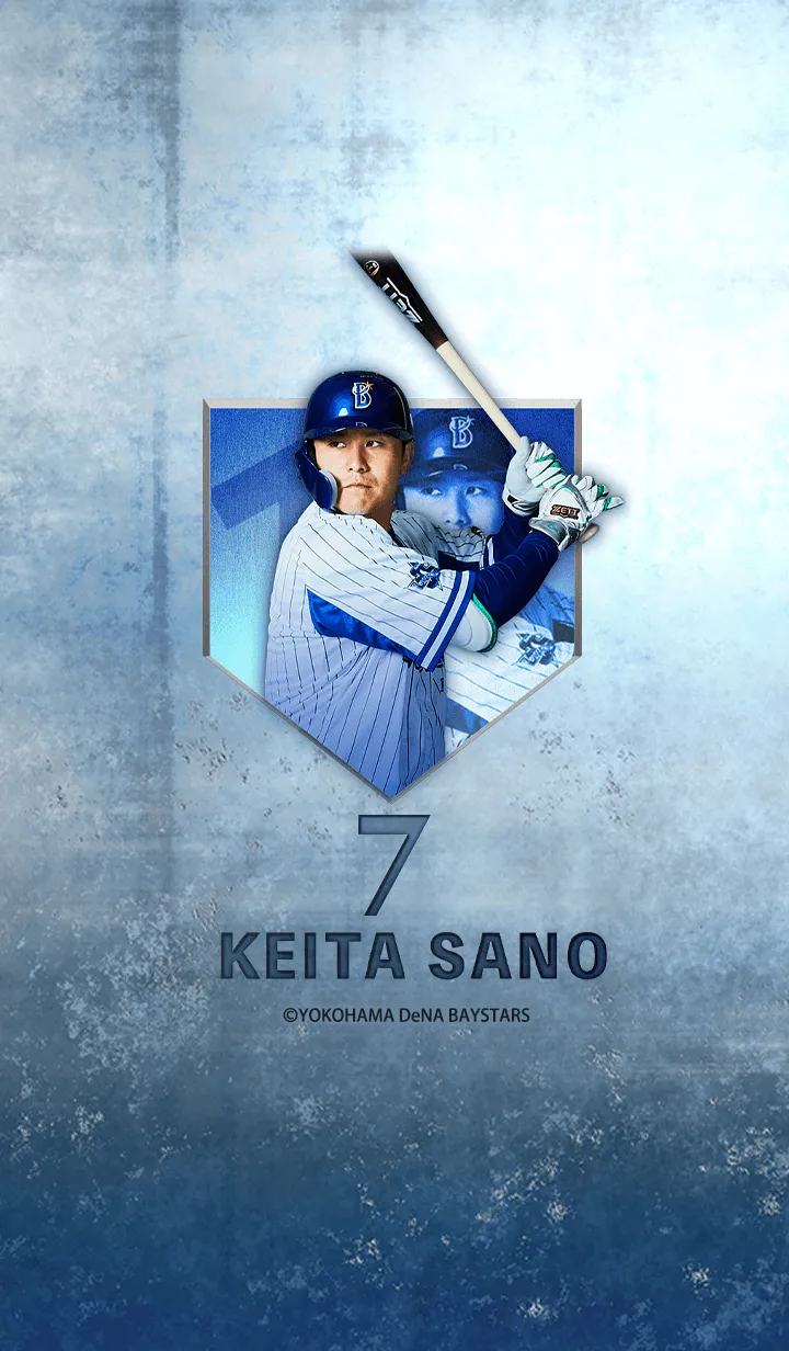 [LINE着せ替え] 横浜DeNAベイスターズ2021 佐野恵太の画像1