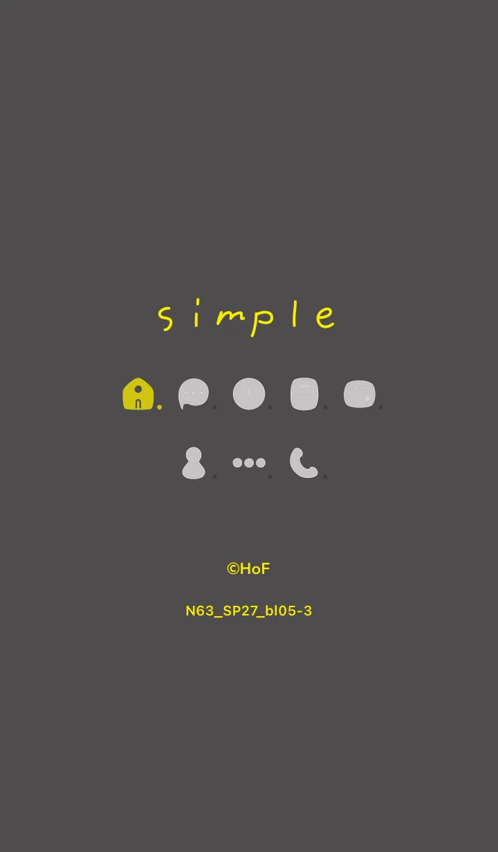 [LINE着せ替え] N63.27_ブルー5-3の画像1