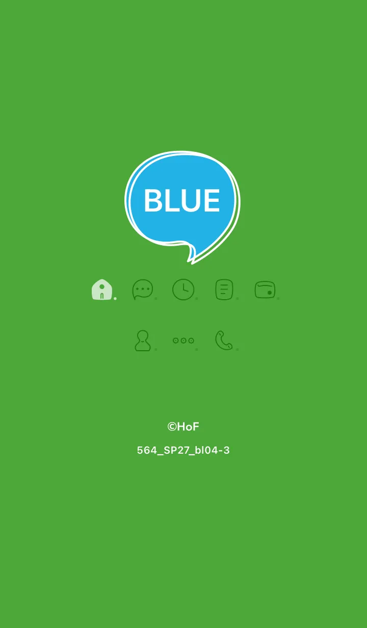 [LINE着せ替え] 564.27_ブルー4-3の画像1