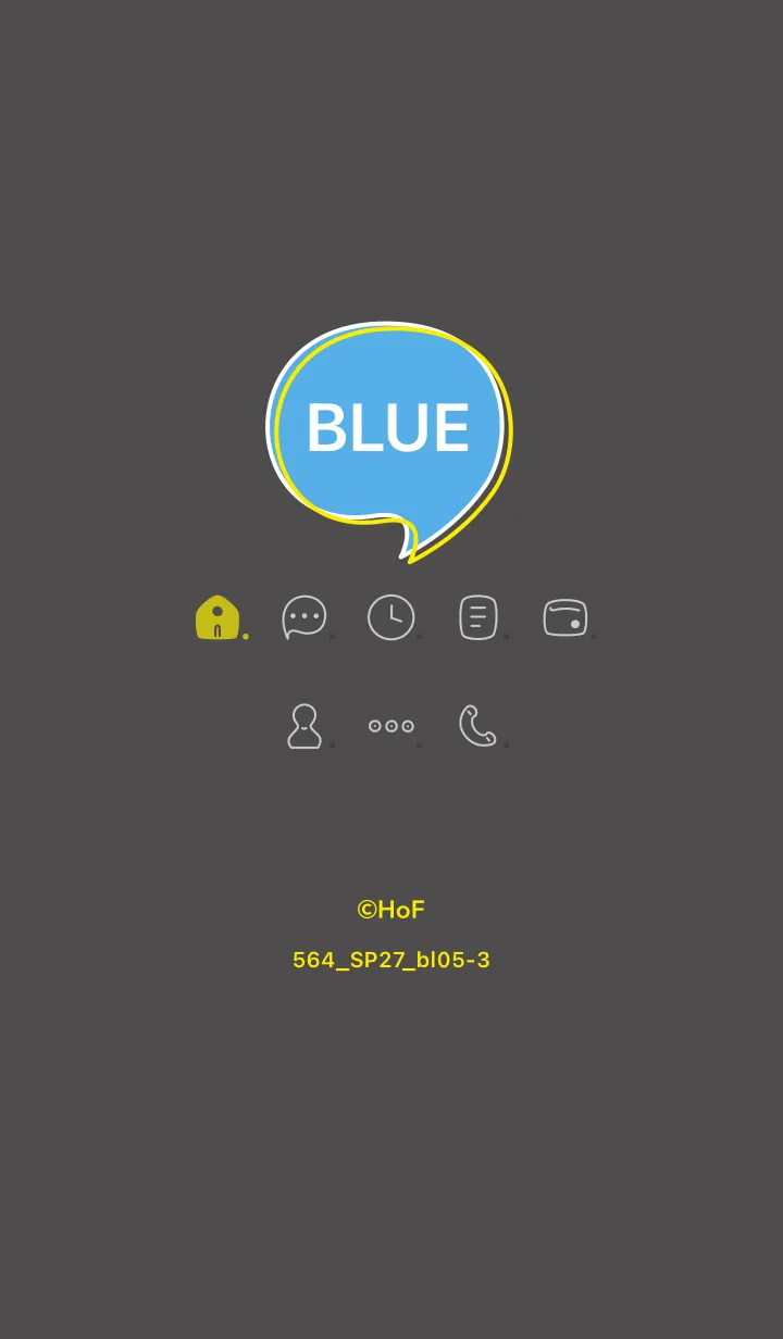 [LINE着せ替え] 564.27_ブルー5-3の画像1